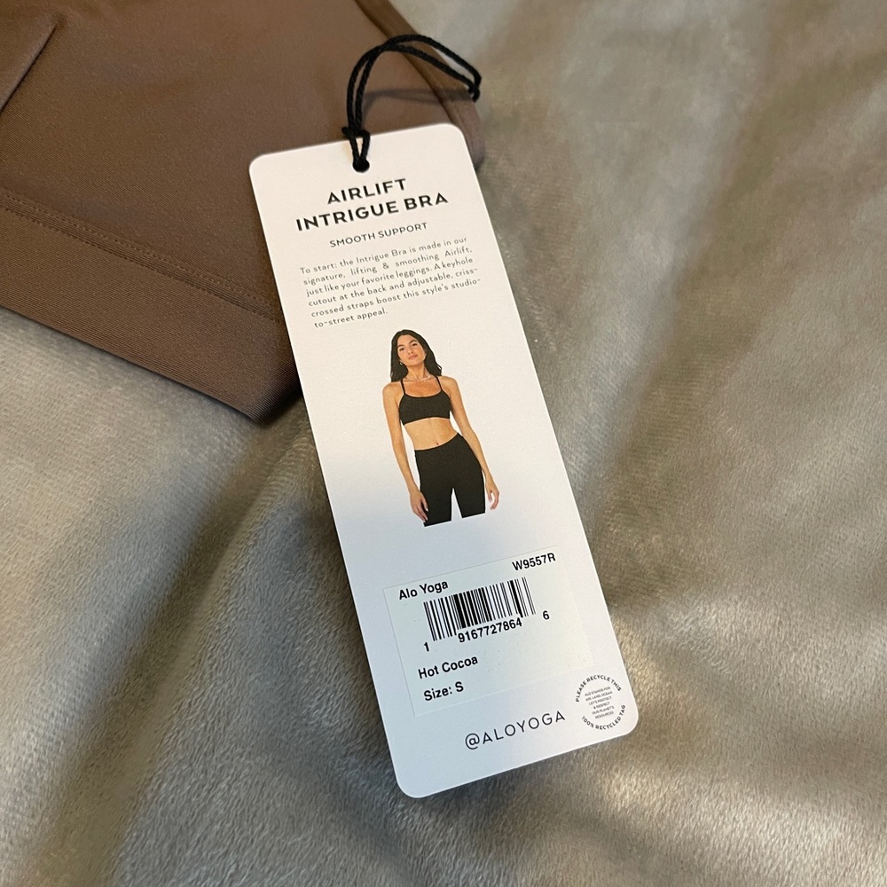 Alo bra and shorts set
